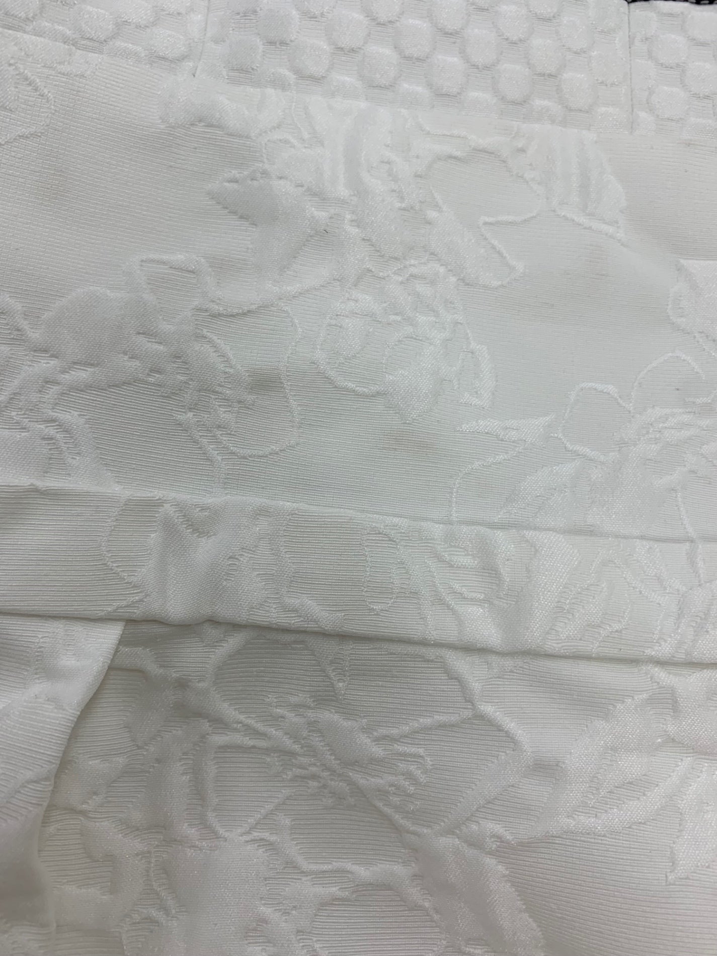 ルネ 6716520 ワンピース 36 ホワイト Vネック ボーダー ITET86P69WQO 【SALE】