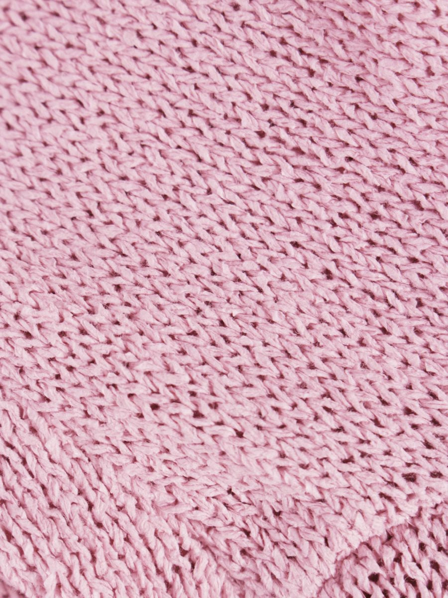 エムズグレイシー 018317 カーディガン 40 ピンク パール 7分丈 IT1AU2Y92G5K