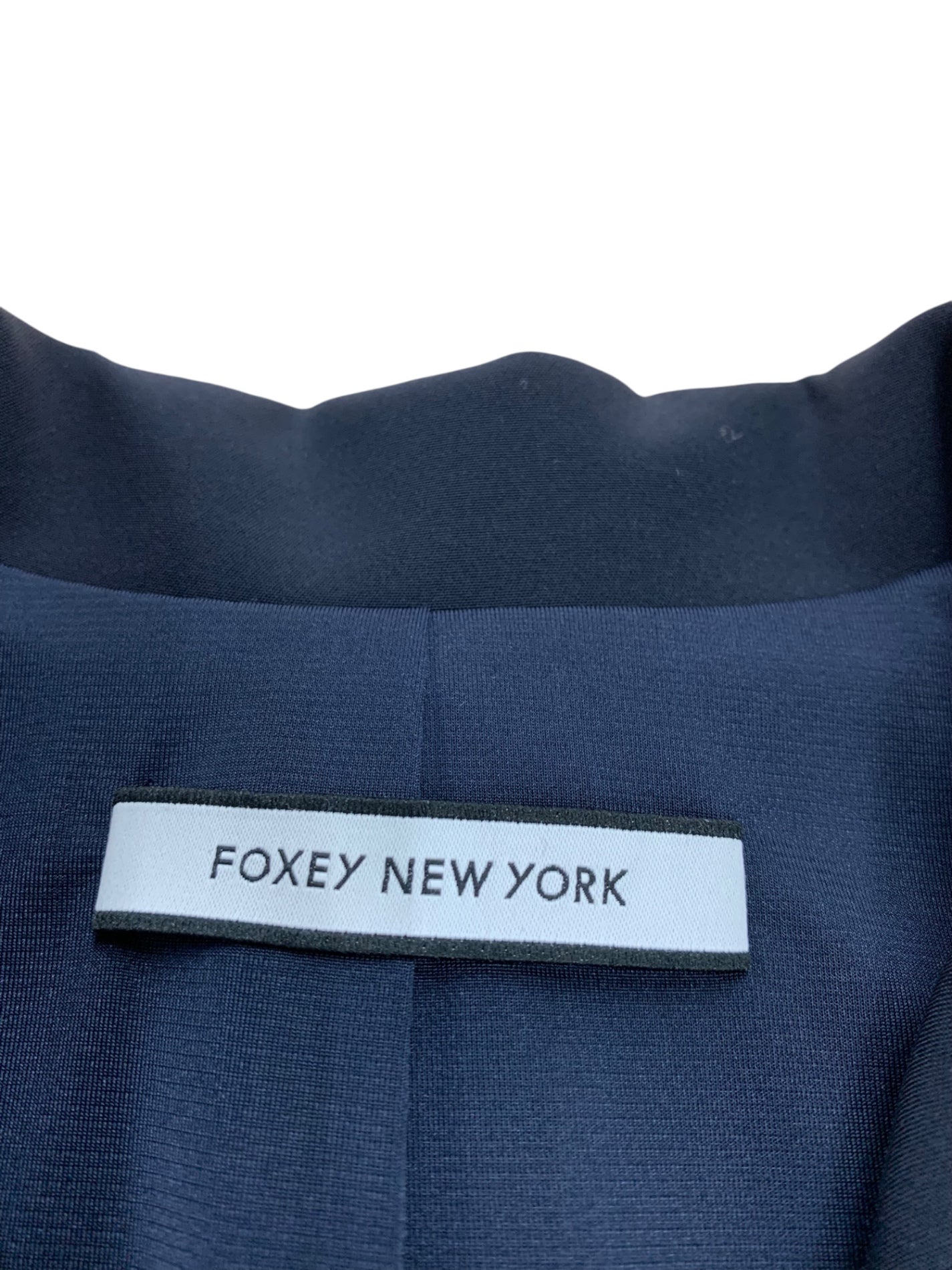 フォクシーニューヨーク Jacket 36473 ジャケット 40 ネイビー IT6FTO7KK9V4