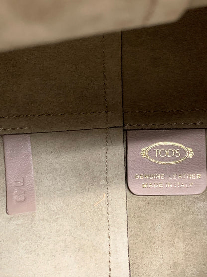 トッズ XBWTSTO000  ハンドバッグ ベージュ レザー 2way ITAKURZC2ZXS