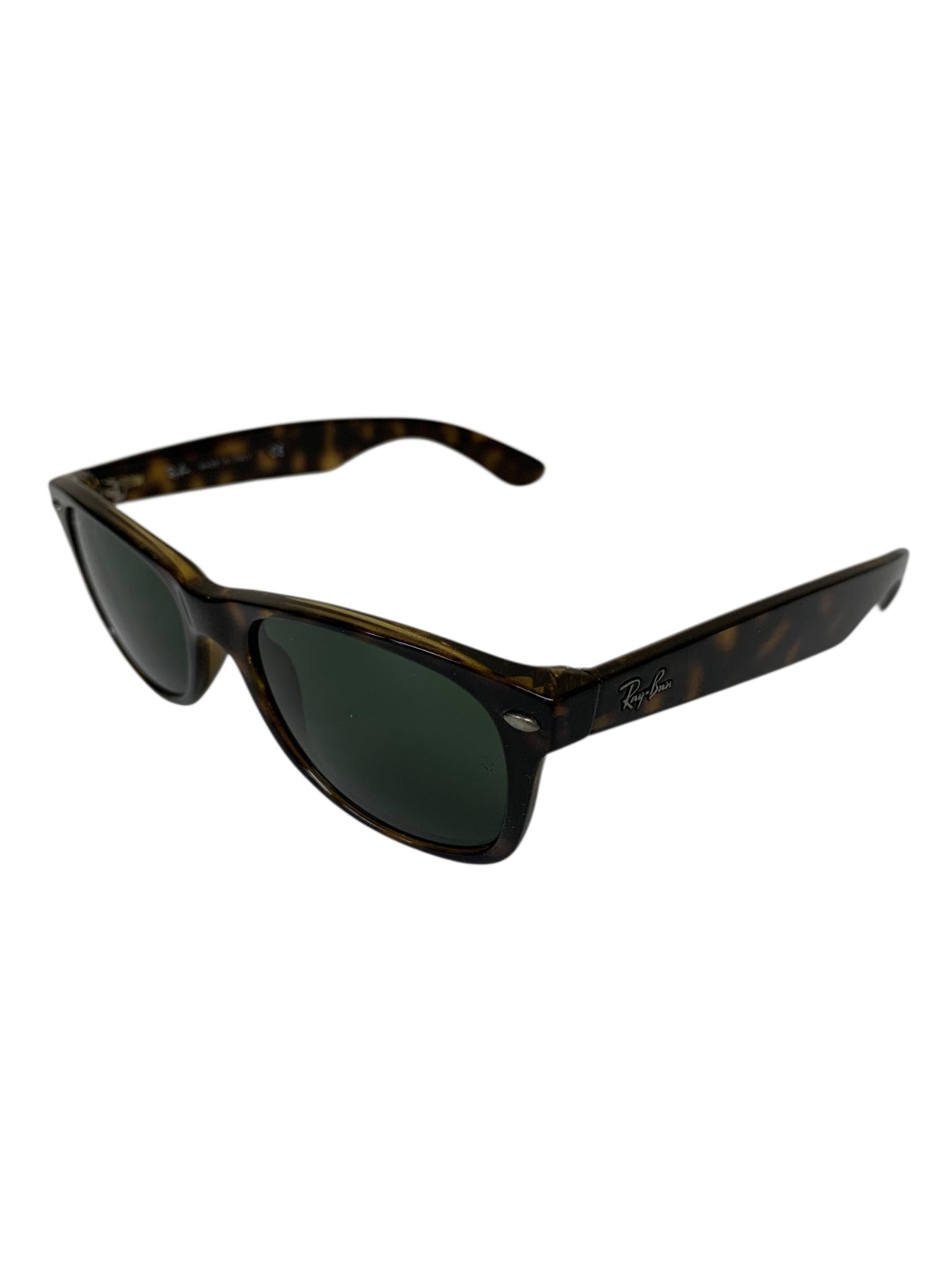 レイバン New Wayfarer RB2132 サングラス ブラウン セルフレーム フルリム ボストン IT2Q34QXU3SN