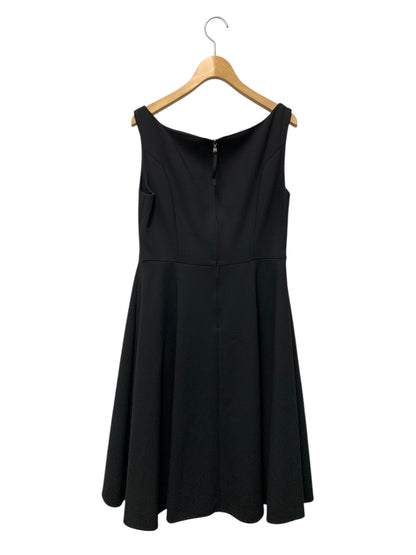 フォクシーブティック Dress Noble 33901 ワンピース 38 ブラック Uネック バックジップ フレア ITQVYARISD8S