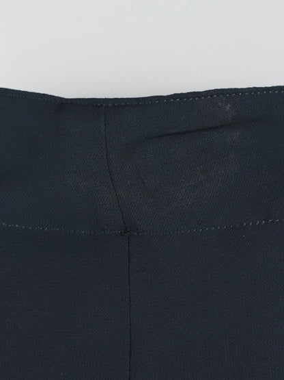 エムズグレイシー 816102 パンツ 38 ネイビー ワイド ガウチョ ITGAESE7266O 【SALE】