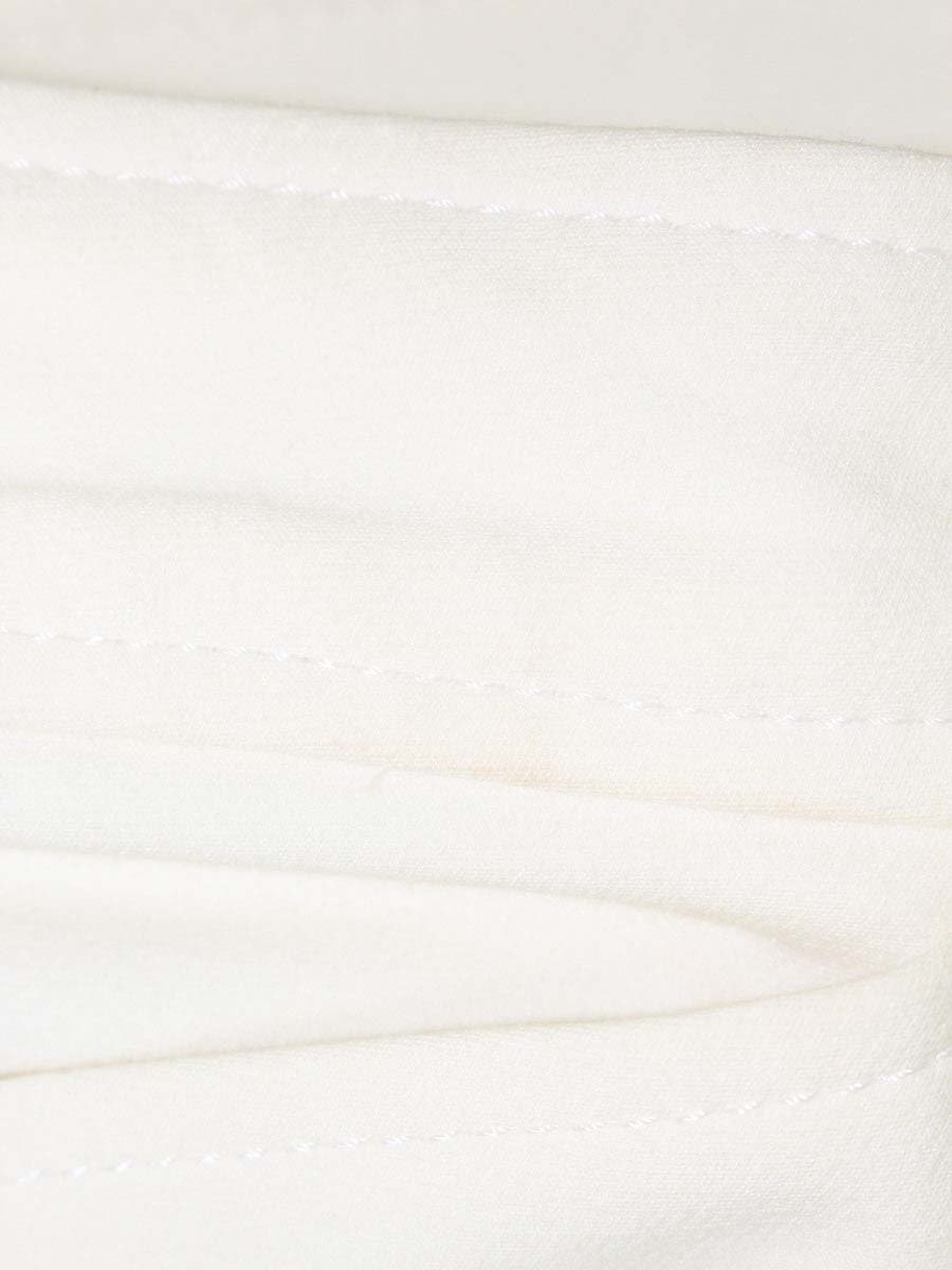 エムズグレイシー 626108 パンツ 40 アイボリー クロップド ビーズ IT27OBDWROO2