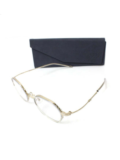 フォーナインズ M-140 メガネ ゴールド メタルフレーム フルリム ヘキサゴン ITXYWFGEKMCG 【SALE】