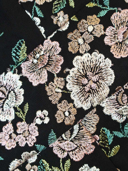 トッカ OPTOKW0335 ワンピース 2 ブラック BEAUTIFUL DREAM 刺繍 ITY9JOMIGSU8