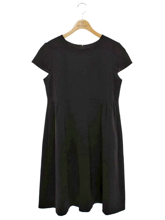 フォクシーニューヨーク Marion Cap Sleeve Dress 37366 ワンピース 40 ブラック IT2QKA51FSNP