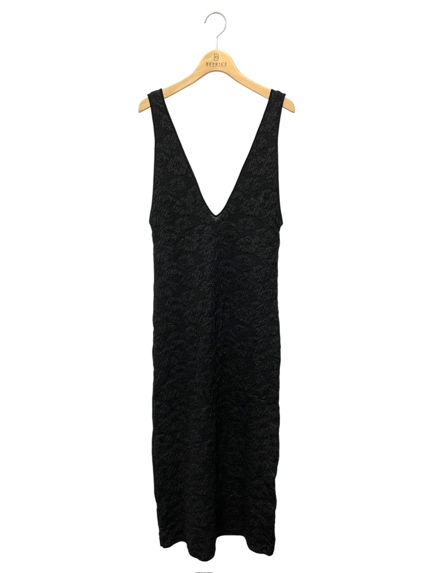 エイミーイストワール Alstromeria Jacquardニットロンパース  1121231226-0 F ブラック 2021SS ITCWJT5SM9M8