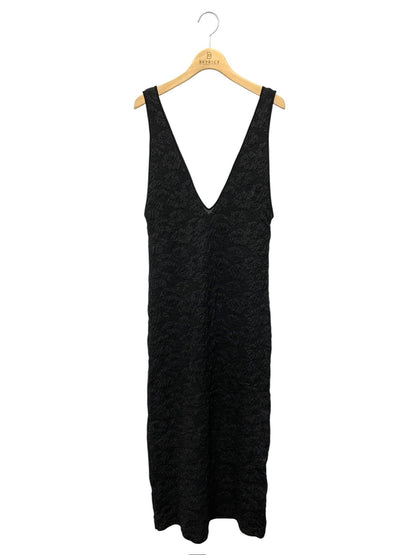 エイミーイストワール Alstromeria Jacquardニットロンパース  1121231226-0 F ブラック 2021SS ITCWJT5SM9M8
