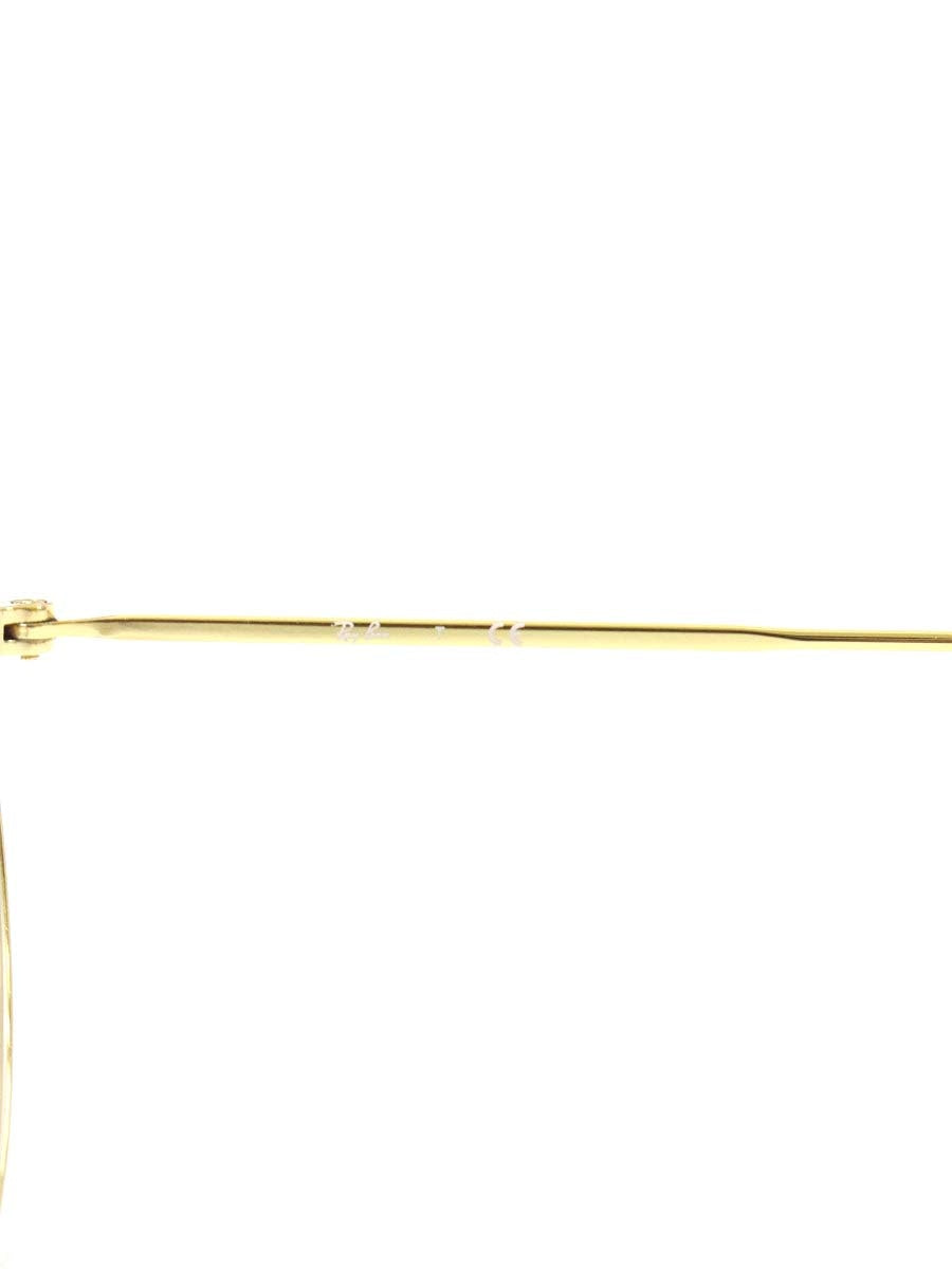 レイバン RB3447V メガネ ゴールド/ブラウン ラウンド メタル オプティクス ITVGRBAVDRZ1