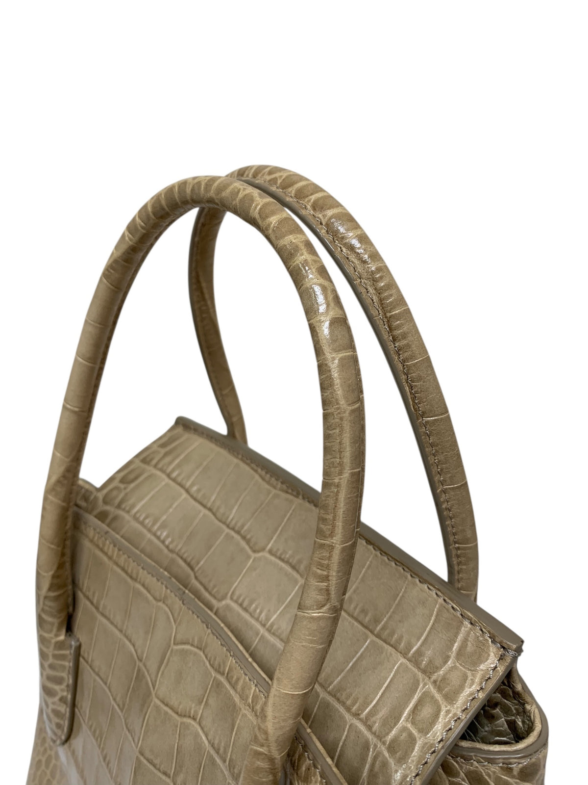 フォクシーブティック Bag Mini Canele 41310 ハンドバッグ ベージュ 2WAY クロコ型押しレザー ITBBGXVY9RPG