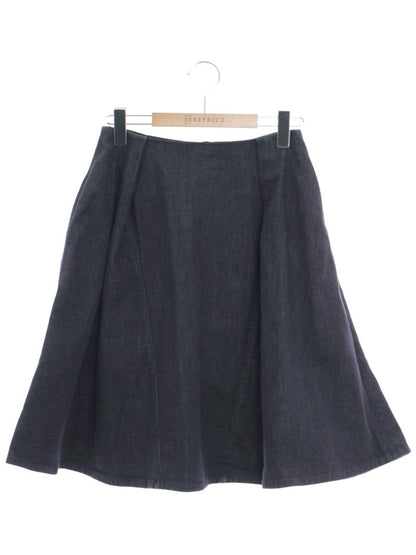 フォクシーニューヨーク 39367 デニムスカート 38 ネイビー ITYD3ZGWW2LC 【SALE】