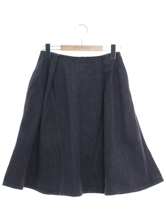 フォクシーニューヨーク 39367 デニムスカート 38 ネイビー ITYD3ZGWW2LC 【SALE】
