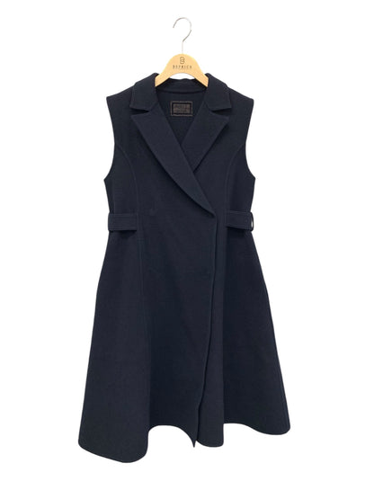 フォクシーブティック Callas Coat Dress 43202 コートドレス F ネイビー カシミヤ ITJFYMCNHEV4