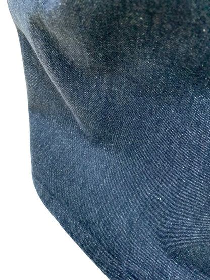 フォクシーニューヨーク Pants"Dante" 44230 デニムパンツ 42 ネイビー コットンBLEND センタープレス IT1AEYWNY5AT