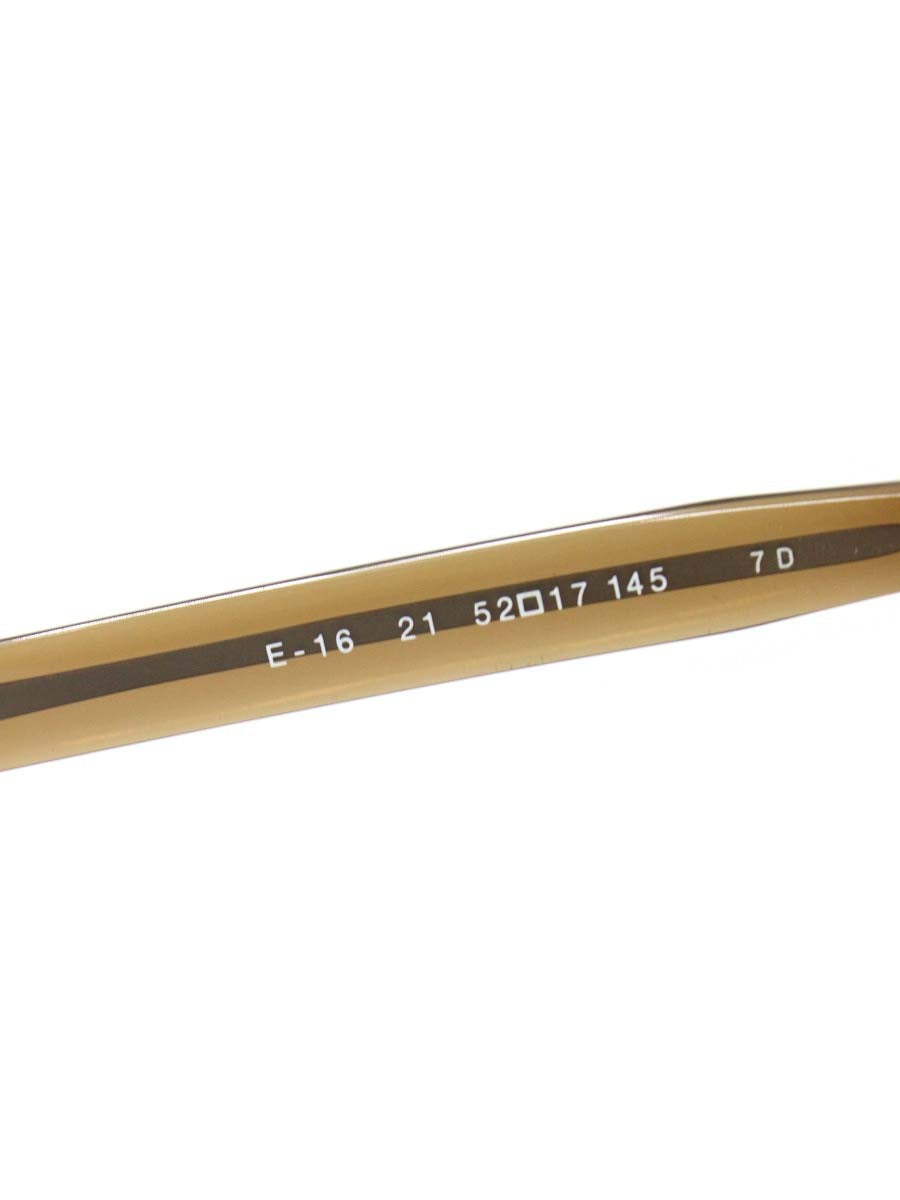 フォーナインズ E-16 メガネ ブラウン クリア フルリム スクエア ITF9CO5A48T4