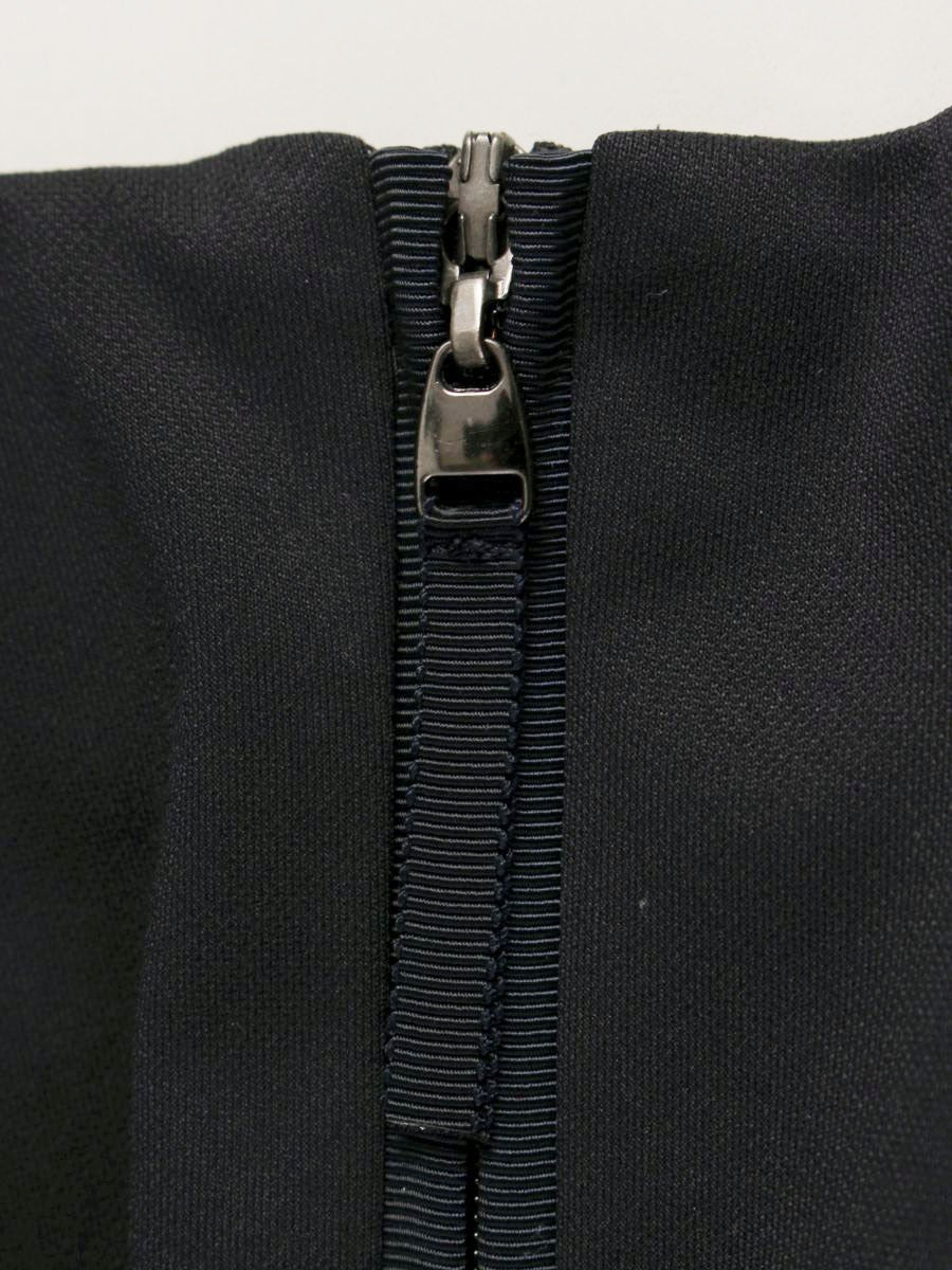 エムプルミエブラック C920-016 ワンピース 34 ネイビー フリル ITL4Q7KTONG0