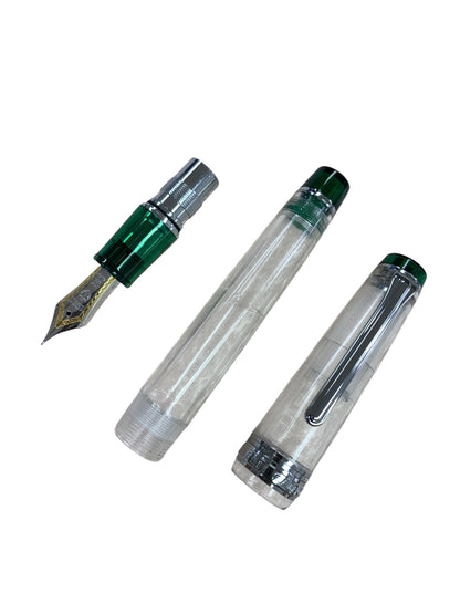 セーラー 万年筆 プロフィット21 デモンストレーター 透明 銀 MF 21K ITWOOYVP1M94