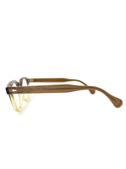 ジュリアスタートオプティカル PL-202P メガネ クリアブラウン セルフレーム フルリム ウェリントン ITI3QEV3OHDO