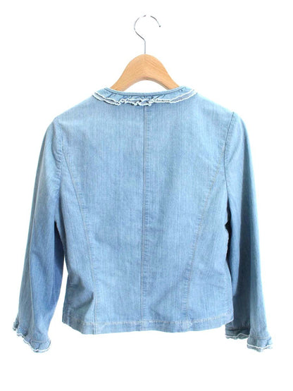 エムズグレイシー Denim Jacket 814317 ジャケット 38 ブルー ITLSVD5ZXDMU