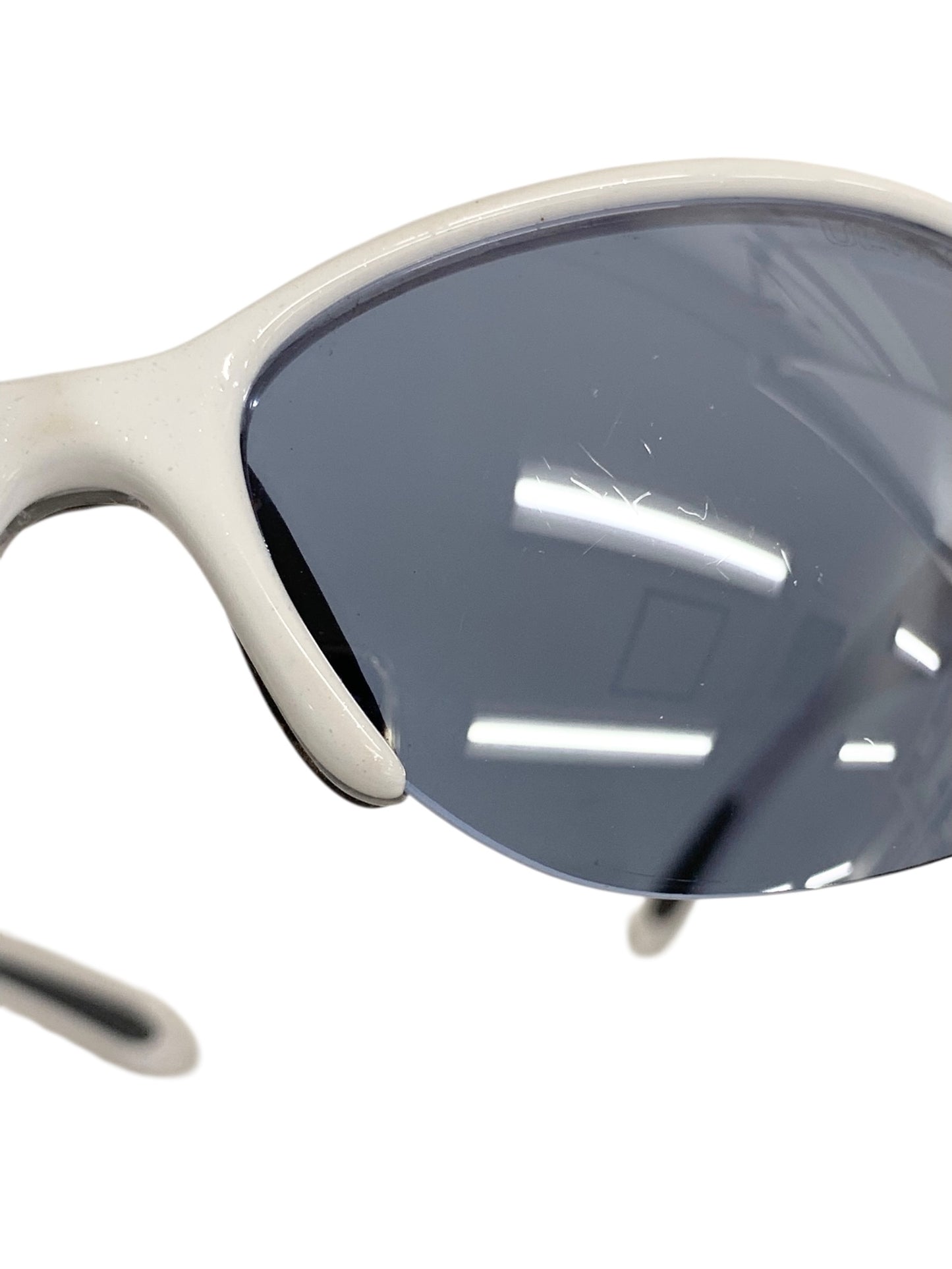 スワンズ LUNA サングラス ホワイト セルフレーム ハーフリム（ナイロール）オーバル（楕円） IT47RKQ5V2PW 【SALE】