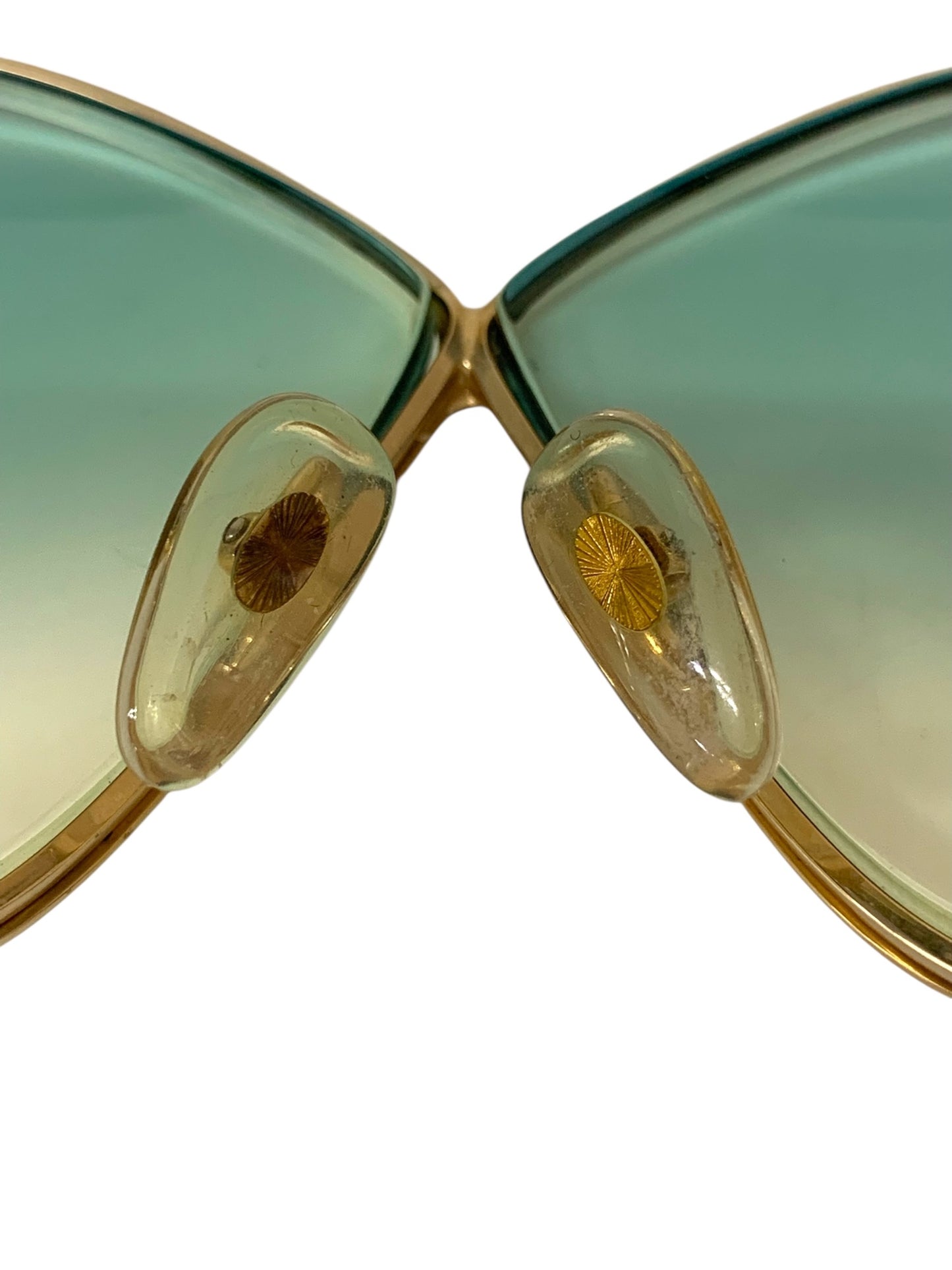 クリスチャンディオール 2056 メガネ ゴールド バタフライ メタルフレーム ITJ2G68M44BK