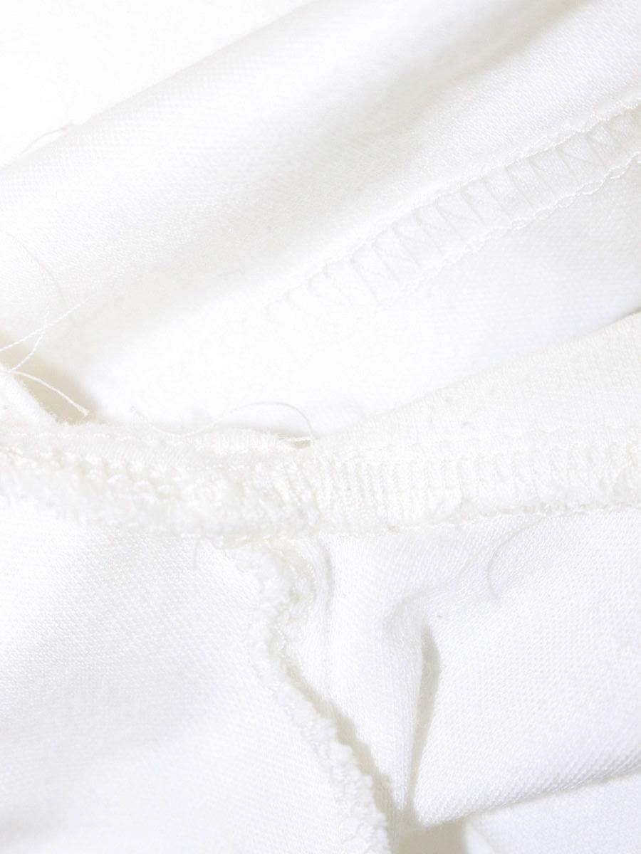 エムズグレイシー 525101 Tシャツ カットソー 38 ホワイト ティアード フリル IT8ZSE41F7RC