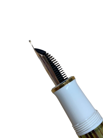 ペリカン 万年筆 スーベレーン M400 ホワイトトータス F 14C IT3BMJZH6ZB3