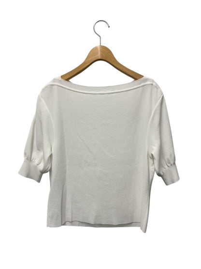 フォクシーブティック SOMERSET KNIT TOP 43574 ニット セーター 40 ホワイト IT3X1VO4YTVK