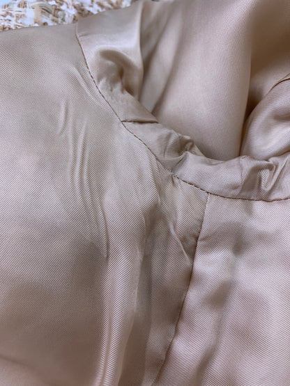 フォクシーブティック Petit Triomphe プチトリオンフ 39873 ジャケット 38 ベージュ ツイード IT9I3Q4GVCQO