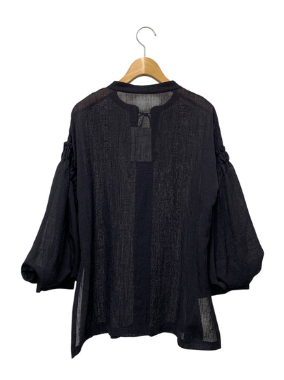 デイジーリン Blouse Sheer Puff Puff 06663 ブラウス 38 ネイビー ITTT2RWCYWQ2