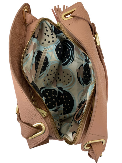 イアンヌ ハンドバッグ ピンク レザー ITXBUMATY2KD