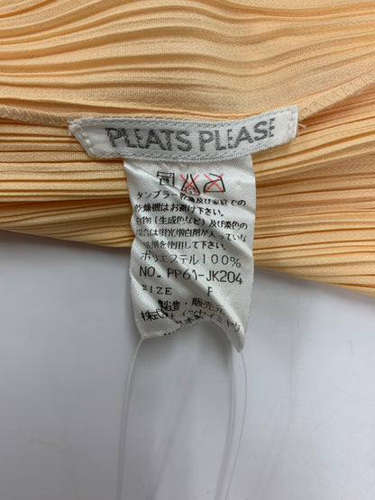 プリーツプリーズイッセイミヤケ PP61-JK204 カットソー F オレンジ ハイネック ITQXC2V1A2AG