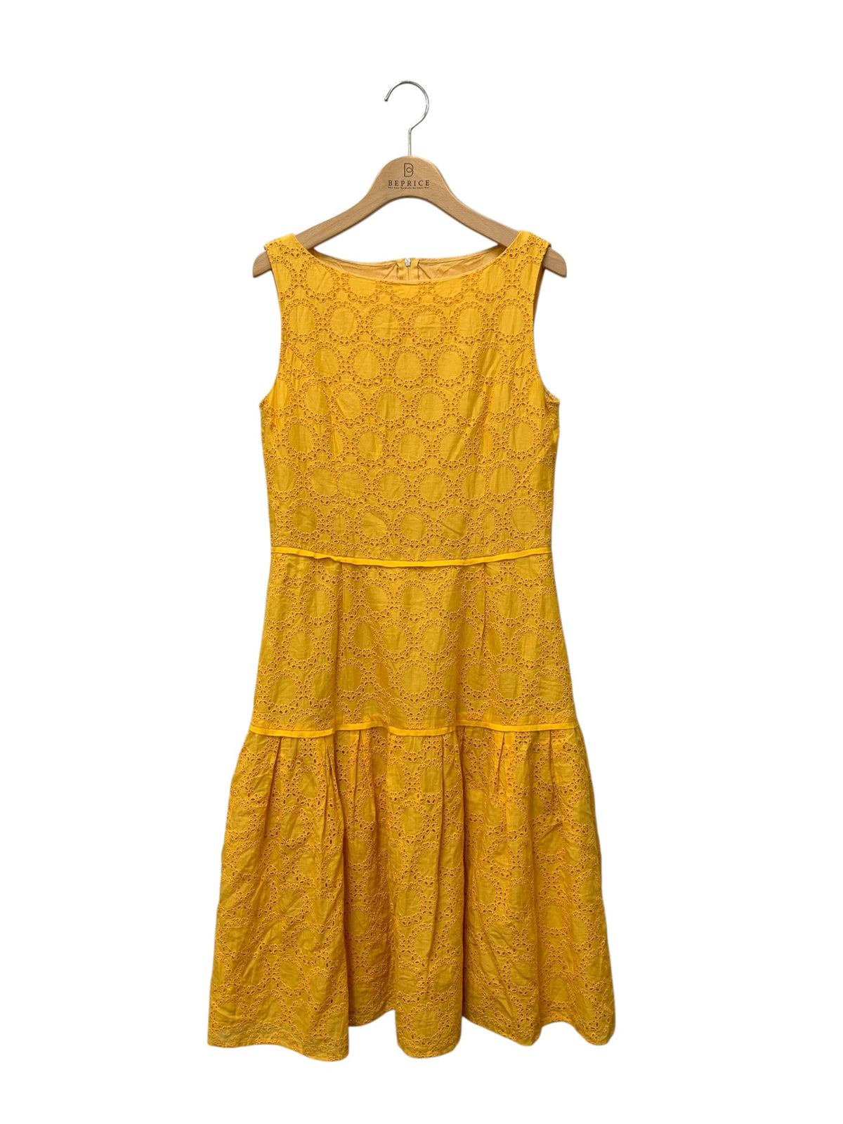 フォクシーブティック Dress Stardust 41910 ワンピース 40 イエロー レース 刺繍 ITN4N0SI15SO