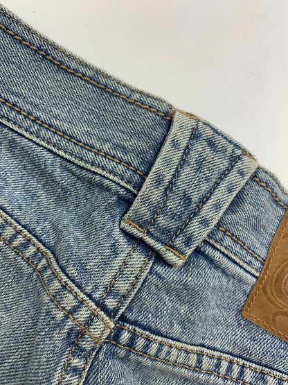 エポカ KHB05-824-22 デニムパンツ 40 ブルー ダメージ加工 ITYNXSOFLIMG