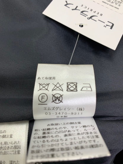 エムズグレイシー お花xドットJQワンピース 411122 38 ブラック ITVDKN4CMCLK