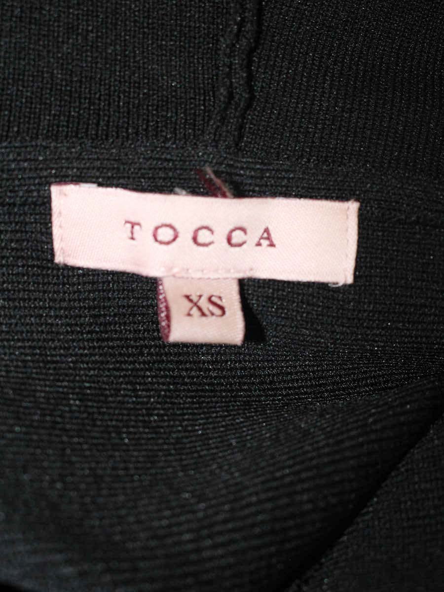 トッカ KRTOBA0220 パーカー XS ブラック ジップアップ IT64396ISU6R