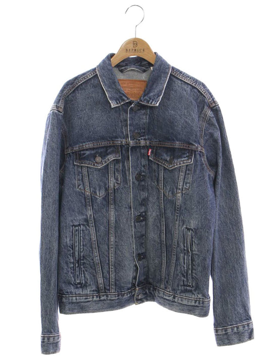 リーバイス 72334 デニムジャケット M ネイビー トラッカー ITNXEQQC83ES
