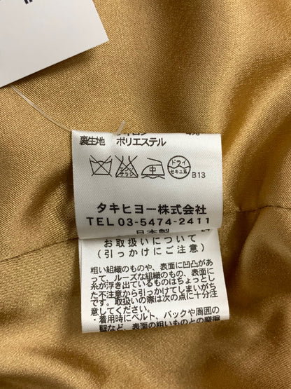 アンクライン 34129/34322 スカートスーツ 13 キャメル ツイード IT6K8YX61WSC