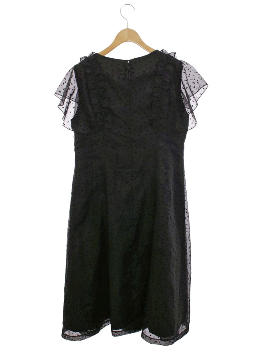 スーパービューティー ワンピース 42 ブラック フリル レース ITA0NY3R6SW0