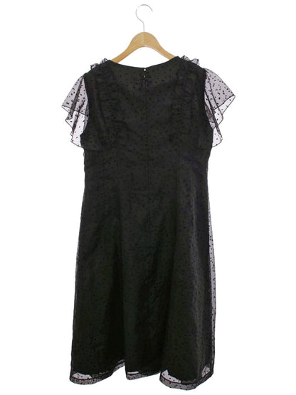 スーパービューティー ワンピース 42 ブラック フリル レース ITA0NY3R6SW0