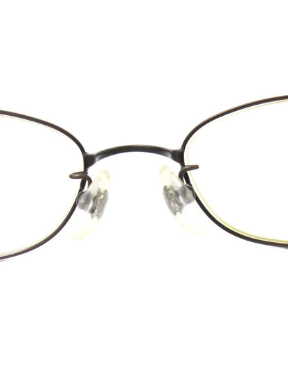 フォーナインズ S-251T メガネ アンティークゴールド/ブラウン エルトンジョンモデル コンビフレーム フルリム オーバル IT26S4YZBSRA