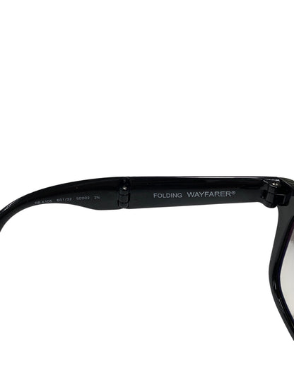レイバン WAYFARER FOLDING CLASSIC RB4105 メガネ ブラック 折りたたみ セルフレーム ウェリントン ITMH0UMVOQI8