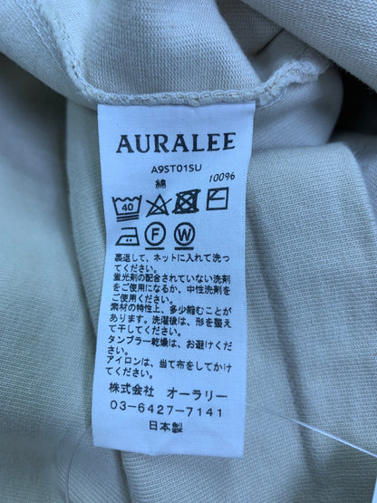 オーラリー STAND-UP TEE A9ST01SU Tシャツ 3 ベージュ ITACPWHDMIGK