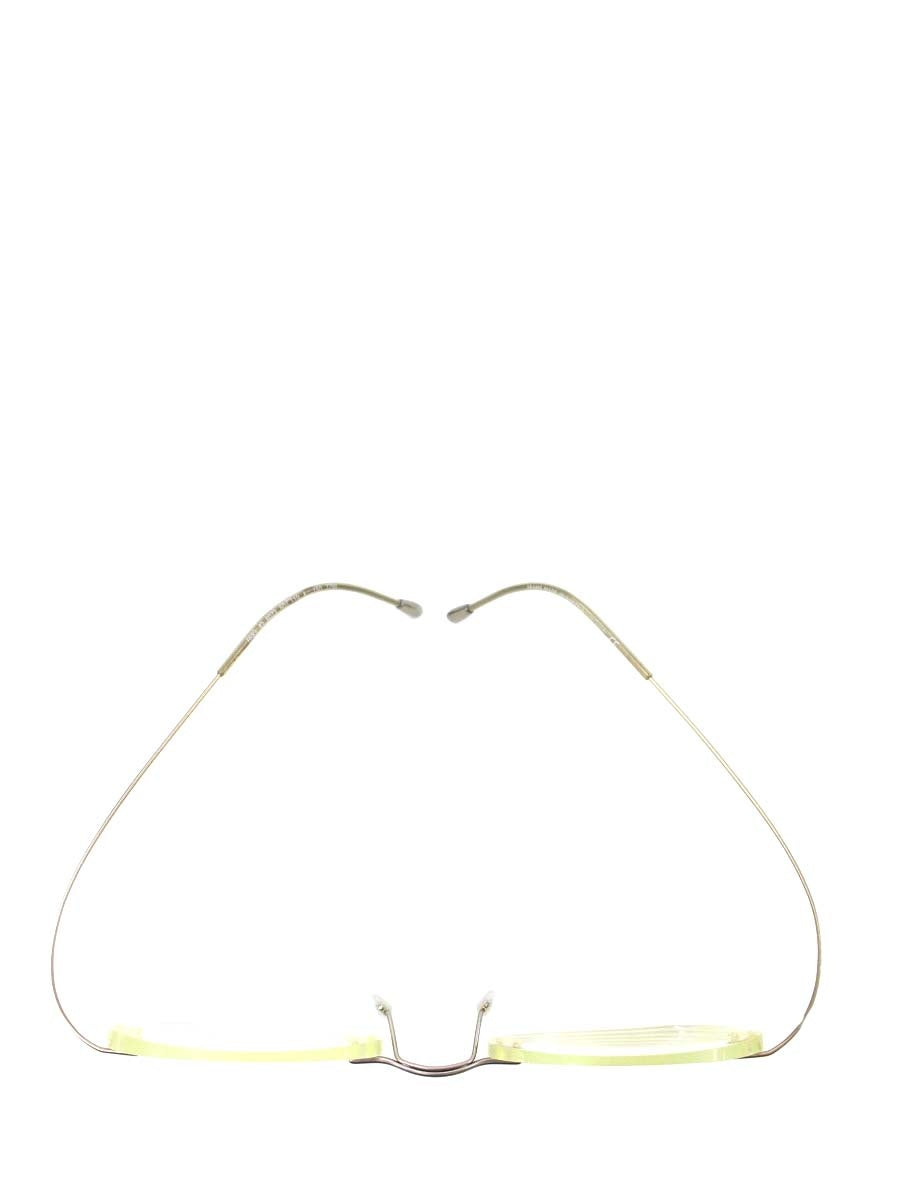 シルエット 6683 42 6073 7799 メガネ アンティークゴールド メタルフレーム リムレス ツーポイント ITMUAC380664