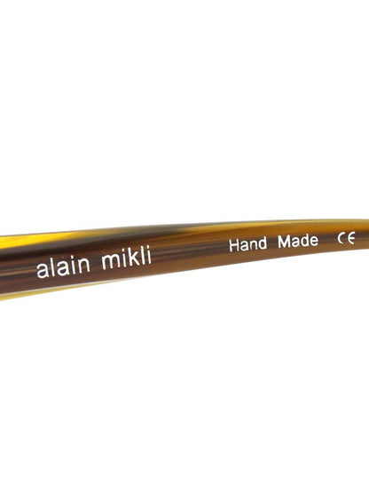 アランミクリ A0635 メガネ ブラウン セルフレーム ハーフリム（ナイロール）スクエア ITNKTSDI7HH0 【SALE】