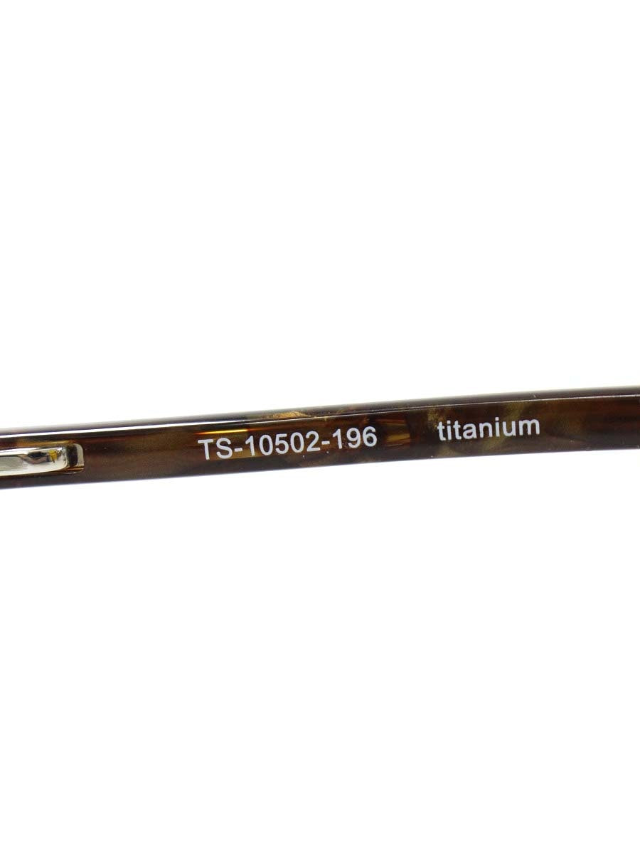 トニーセイム TS-10502-196 メガネ ブラウン セルフレーム フルリム スクエア ITW2MCXMJIJS
