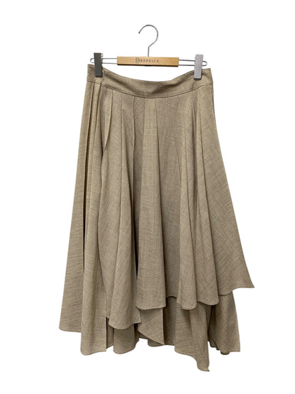 デイジーリン for フォクシー 06214 スカート 40 ベージュ 06214 Washable European Pleats ITE6M4MWCWLC