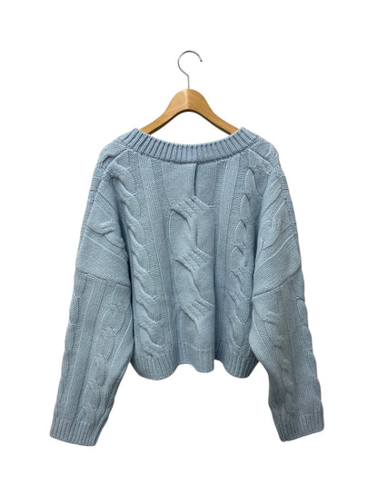 デイジーリン ふわとろ Cashmere Sweater “Daisy Twist” 07046 ニット F ブルー IT16DI7LV6G2