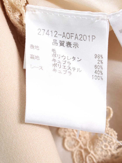 フォクシーブティック 27412 ワンピース 42 ベージュ Dress ITBY3SKNXO58